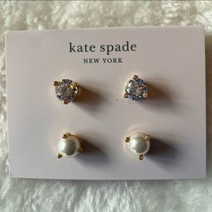 Kate Spade Set of Two Stud Earrings